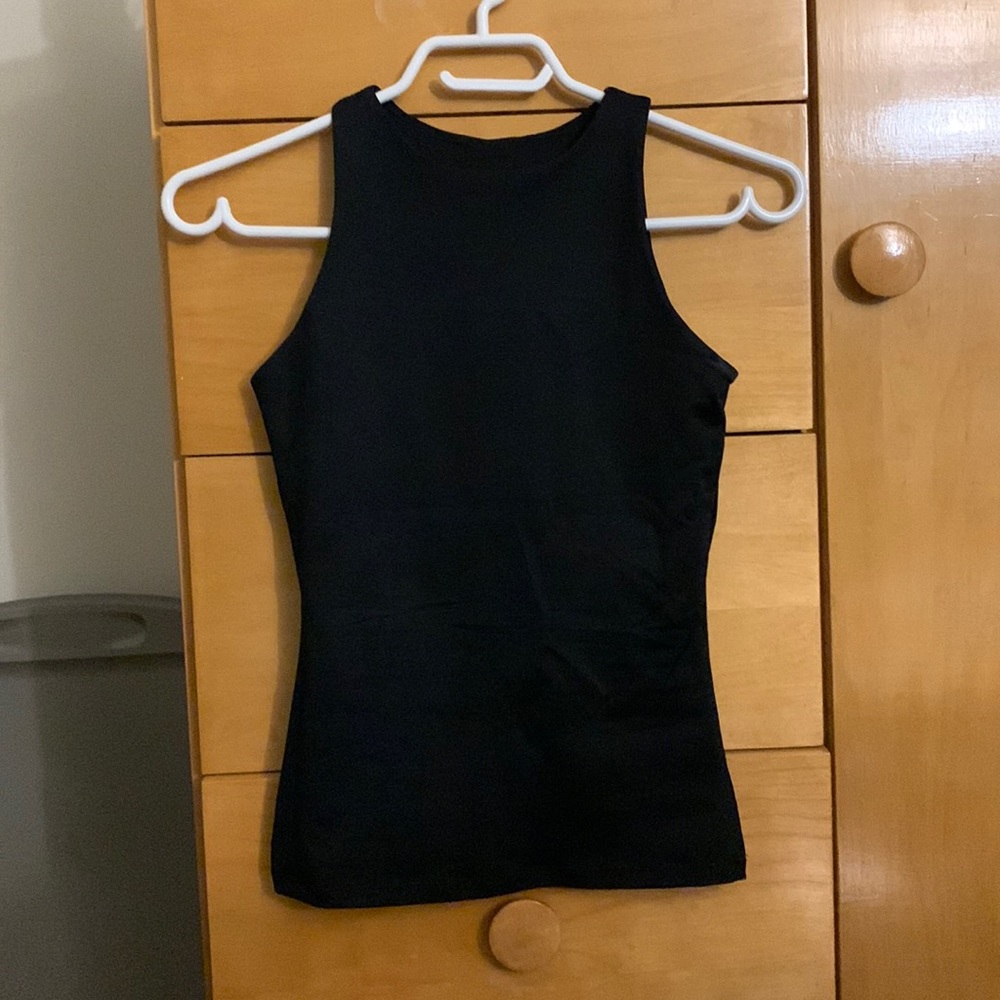 Blackmilk high neck seamless tank